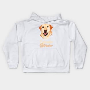 Yellow Labrador Retriever! Especially for Labrador Retriever owners! Kids Hoodie